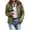 Army Green, variant on Smsaxvxz Women's Puffer Jacket Casual Quilted Packable Lightweight Zip Up Coats Long Sleeve Windproof Winter Warm Outerwear Black S