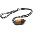 thumbnail image 6 of EOEMY 5Pcs Aaa Natural Tiger'S Eye Stone Quartz Point Pendant Crystal Necklace Healing, 6 of 9