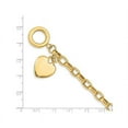 thumbnail image 3 of Bracelet Charme en Or Jaune 14K avec Toggle Heart Tag, 3 of 4