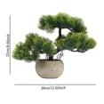 thumbnail image 3 of CarpNettore Artificial Bonsai Tree Astronaut Statue Greenery Faux Plant Nordic Sculpture Decorative Figurine for Table Centerpieces Bookshelf Home Decor, 3 of 8