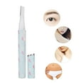 thumbnail image 5 of Floral Print Electric Eyebrow Trimmer Eyebrow Hair Removal Beauty Makeup Tool (#2), 5 of 8