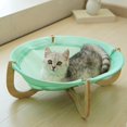 thumbnail image 2 of Hamaca para Cama de Gato, Transpirable, Ligera, Duradera, Estable, Redonda, Nido Colgante para Gatos, para Perros Pequeños, Gatitos, Suministros para Salvador Dali Camas para gatos, 2 of 10