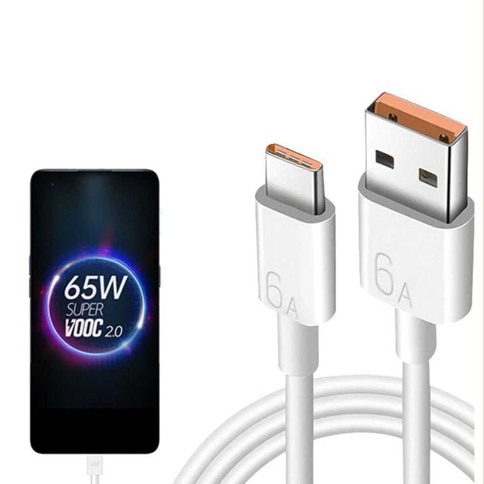 OUTAD Safe 6A Super Fast Charging Fast Charge Type C Data USB Cable