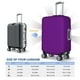 thumbnail image 4 of Balery Purple Funda de equipaje, fundas para maletas, elástica, lavable, protector de maletas, compatible con maletas de 18 a 32 pulgadas-Medium, 4 of 7