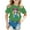 Green, variant on Hienoo Big Girls Graphic T-Shirt Cartoon Short Sleeve Cotton T Shirt, Sizes 3-14