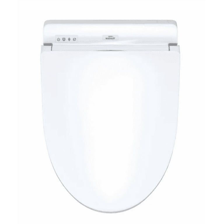 TOTO Washlet Elongated Bidet Seat, SoftClose Lid, Heated Seat