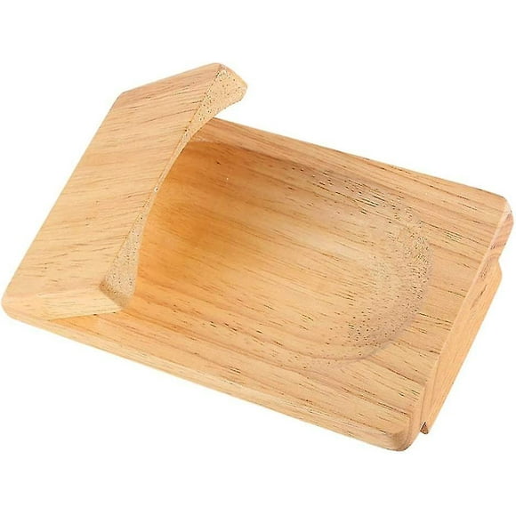 Wood Oyster Clamp Oyster Holder Oyster Opener Shellfish Opener Tool Oyster Shucking Tool Seafood Shucker Kits For Seafoods Shellfish Oyster(1pc, Brown