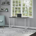 thumbnail image 2 of bush business furniture 400 series 48w x 24d table desk in storm gray, 2 of 6