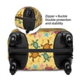 thumbnail image 6 of Uemuo Ocean And Sea And Sand Printed Washable Luggage Cover - Fashion Suitcase Protector Fits 18-32 Inch Luggage -Small, 6 of 9