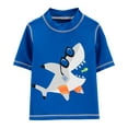 thumbnail image 1 of Carter's Short Sleeve Sunglasses Shark Rashguard, 24 Months, 1 of 1