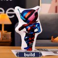 thumbnail image 1 of 45cm Cute Kamen Rider Plush Toy Double-sided Printing Pillow Anime Masked Rider Ryuki Faiz Black RX Build Plushie Gift, 1 of 5