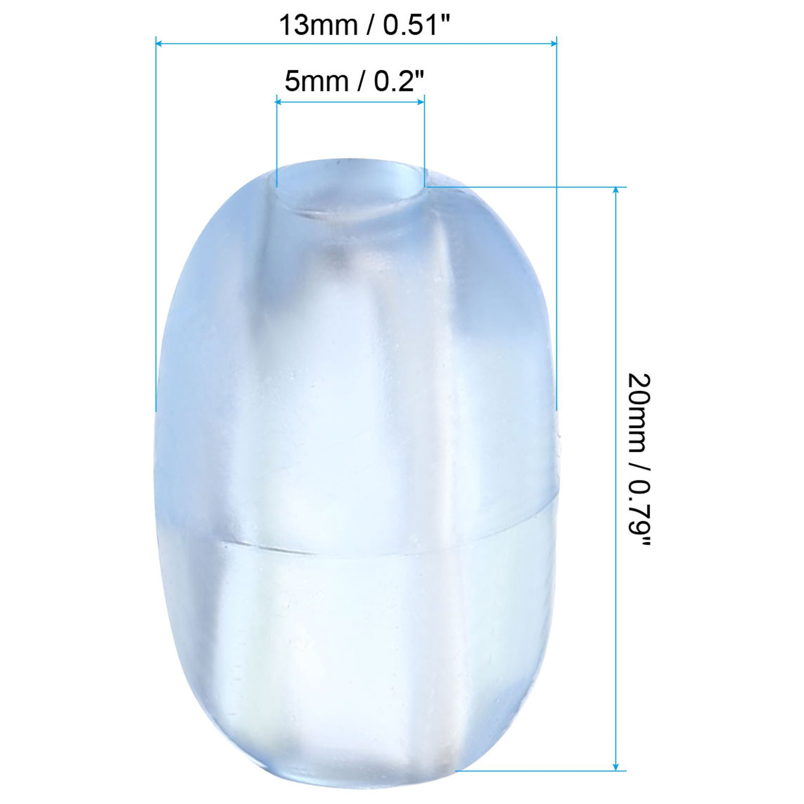 Unique Bargains Kitchen Sink Rack Feet Plastic Bumpers Protector for Sink Grid Clear