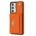 thumbnail image 2 of Nalacover Case for Samsung Galaxy S21 Ultra, Crossbody Wallet Case with Card Slots Holder, PU Leather Lanyard Shoulder Strap Purse Cover with Kickstand Shockproof Case, Orange, 2 of 8