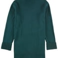thumbnail image 3 of ALFANI Womens Teal Pocketed Embellished Long Sleeve Open Cardigan Wear To Work Sweater S, 3 of 3