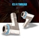 thumbnail image 5 of Adaptador de codo de grado, 2 piezas G1/4 '' 90 Adaptador de refrigeración por agua Adaptador de refrigeración por agua para computadora Robusto y resistente, 5 of 9
