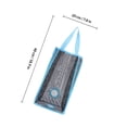 thumbnail image 2 of unbranded Organizador Para Bolsas De Basura De Malla Azul Para Cocina Con Almacenamiento Colgante Y Clasificación Fácil, 2 of 6
