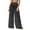 #160-Black, variant on Women Sheer Mesh Pants See Through Bikini Bottom Swimsuit Cover up Polka Dots Wide Leg Beach Pants