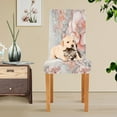 thumbnail image 6 of BZSMCE Chairs Slipcovers Dining Chair Covers Vintage Floral Creative Pattern, 6 of 7