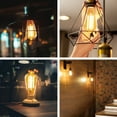 thumbnail image 3 of DAYBETTER Vintage LED Light Bulbs 60W Equivalent, Dimmable Edison Light Bulbs, E26 Medium Base, Warm White 2700K, ST58, 8W, 800LM, 80+ CRI, Antique Decorative Filament LED Bulb, Clear Glass,12 Pack, 3 of 6