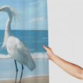 thumbnail image 3 of Orinice Bird Beach Ocean Bathroom Decor Set with Hooks 100% Polyester Luxury Shower Curtain Home Bathtubs Decorative Bathroom Curtain Decoration Set 36x72, 3 of 7