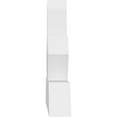 thumbnail image 3 of 60"W x 22 1/2"H x 4"D x 6"F, 9/12 Pitch, Saratoga Architectural Grade PVC Gable Bracket, 3 of 8