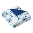 thumbnail image 4 of Your Zone 7 Piece Blue Shark Attack Reversible Polyester Bedding Set for Kids, Full, 4 of 8
