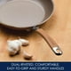 thumbnail image 5 of Rachael Ray Cucina - Batería de cocina antiadherente, porcelana dura, 12 piezas, Café Champiñon, 5 of 5