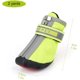 thumbnail image 5 of Botas reflectantes para perros, juego de 4 piezas, impermeables y brillantes, botas protectoras para perros caniche osito, zapatos transpirables para perros, zapatillas antideslizantes (verde), 5 of 5