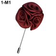 thumbnail image 6 of SmartBy Men's Lapel Rose Flower Stick Bar Brooch Pin Wedding Suit Accessory Jewelry Gift, 6 of 7