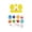 U6-A, variant on Counting Bears Color Sorting Toys for Toddlers Montessori Matching Game with Sorting Bowls Sensory Learning Fine Motor Skill Development Early Math Counting Toy for 3 4 5 Year Old Boys Girls,B