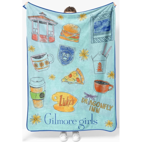 Manta Jay Franco Gilmore para niñas, 46 x 60 cm, forro polar suave