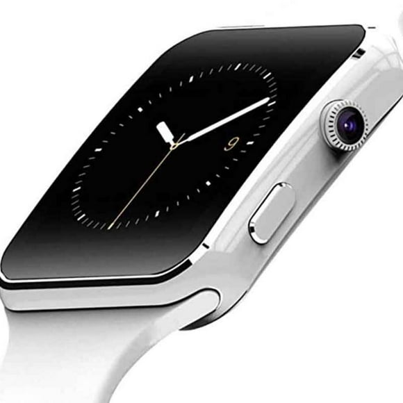 Smartwatch Fralugio Reloj Inteligente X6 Blanco Lujo