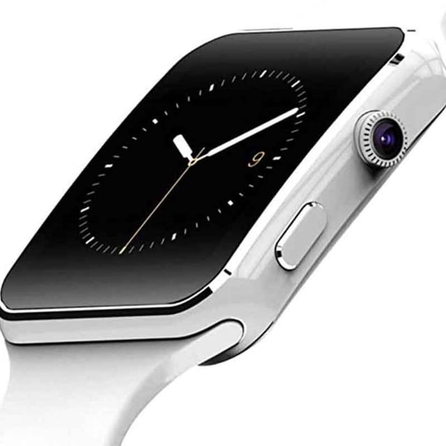 Smartwatch Fralugio Reloj Inteligente X6 Blanco Lujo