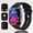 Black + Silicone Strap`, variant on Premium Unisex Smartwatch Full Touch Screen Call Answering Music Photography Function Sports Fitness Smart Watch Compatible With Android IOS Ideal Holiday Gift For Men Women