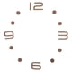 thumbnail image 1 of Kit de números de reloj de madera, números de reloj árabes clásicos, accesorios de reloj autoadhesivos para pared, reloj de cuarzo, decoración artesanal, 1 of 6
