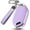 Silver/Purple, variant on Key Fob Cover Compatible with Kia Telluride Sorento K4 K5 GT-LINE 2023-2026 5 Button Leather TPU Full Protection Keychain Case Holder Protector,Gold/Black