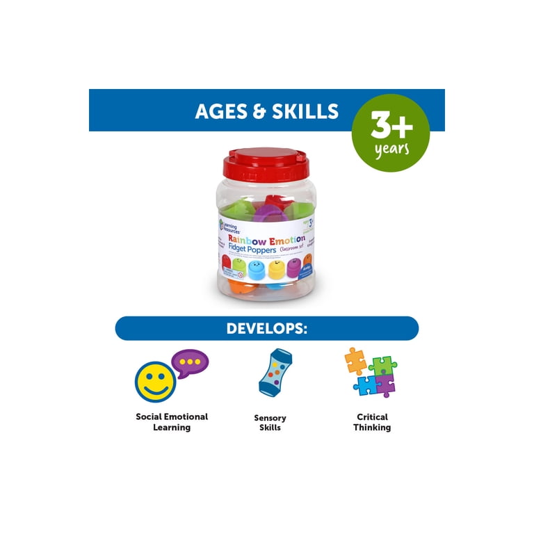 Learning Resources Risorse Di Apprendimento Rainbow Stress Reliever My