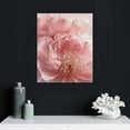 thumbnail image 5 of PIKWEEK BACKYMRART Modern Flower Art Prints Pink Peony Poster Light Pink Rose Wall Art Peony Roses Art Canvas Painting Girls Bedroom Decor Flowers Canvas Wall Art for Living Room Decor, 5 of 5