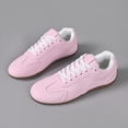 thumbnail image 6 of Uobin Women's Low Top Casual Lace Up Sneakers Fashion Minimalist Unisex Couple Matching Shoes Lightweight for Spring Summer, 6 of 9
