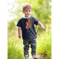 thumbnail image 2 of Rooster In Red Boots T-Shirt Infant -Image by Shutterstock,  6 Months, 2 of 4