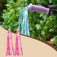 thumbnail image 6 of lacooooppia 2 Pieces Kid Bike Handlebar Streamers Easy to Install Bicycle Tassel Ribbons Pink, 6 of 8