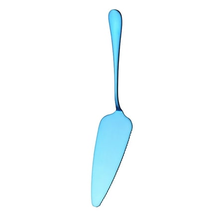 

Stainless Steel Cake Server Toothed Pizza Cheese Spatula Dessert Pie Pastry Butter Divider Scraper