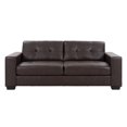 thumbnail image 1 of CorLiving Tufted Seat and Backrest Bonded Leather Sofa, 1 of 8