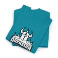thumbnail image 3 of Darkstar Viking Commando Skateboard Black Vintage Classic Skate TShirt Print - Tropical Blue / S, 3 of 5