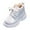 White, variant on Huanglei Boys And Girls Mesh Lace Shoes Fashion Mesh Lace Boots Non Slip Breathable Nude Boots