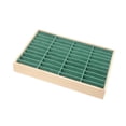 thumbnail image 4 of Milageto Jewelry Display Tray Bracelet Holder Bangle Organizer Tray for Jewelry Store Green, 4 of 8