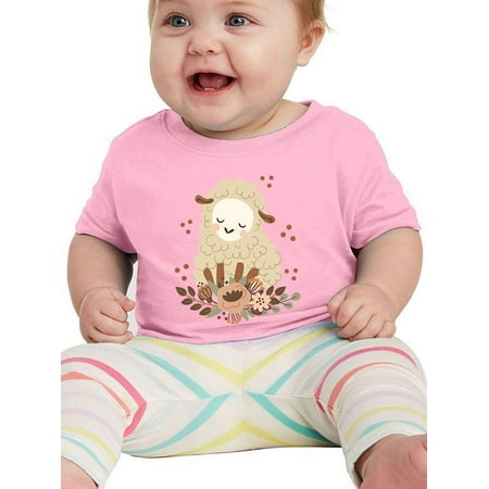 

Cute Baby Lamb T-Shirt Infant -Image by Shutterstock 6 Months