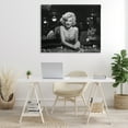 thumbnail image 3 of Stupell Industries Iconic Marilyn Portrait Novelty Photography Gallery Wrapped Canvas Art Print Wall Art, 48 x 36, 3 of 8