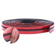 thumbnail image 1 of 14/19MM Car Door Seal Strips Auto Seal Protector Sticker Window Edge Windshield Roof EPDM Sealing Strip Noise Insulation AccessB He Qiyong unisex, 1 of 1
