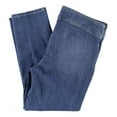 thumbnail image 2 of Ralph Lauren Womens Side zipper fly Cropped Jeans, Blue, 10, 2 of 2